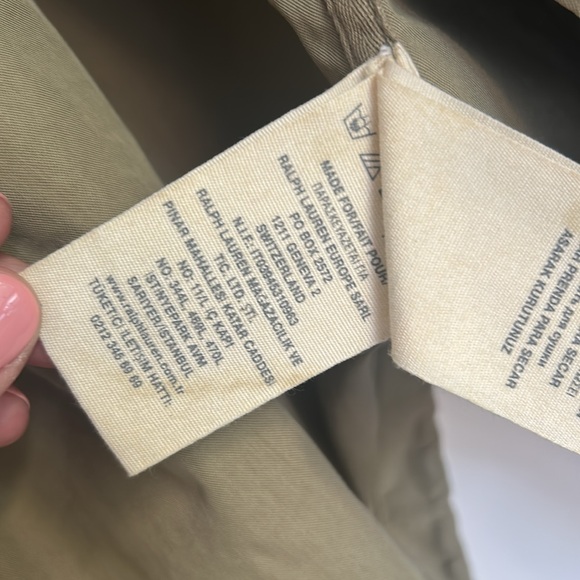 Denim & Supply Ralph Lauren cotton beaded cargo military jacket - Picture 9 of 9